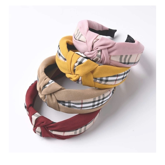 Plaid Fashion Headband - Picture 5 of 6